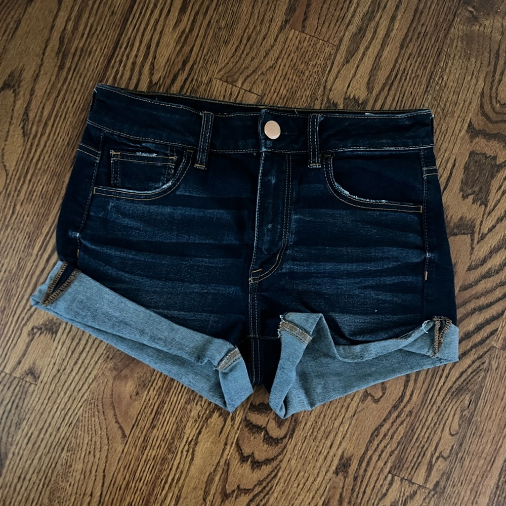 American Eagle High Rise Jean Shorts